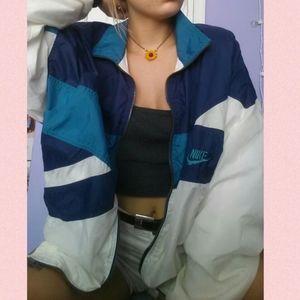 Vintage Geometric Nike Windbreaker